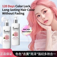 Color-Locking Shampoo  (for Gray/Pink/Red/Blue Hair) + Color-Fixing Hair Mask