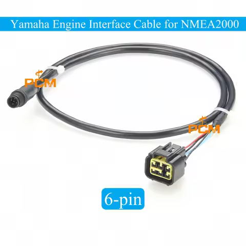Engine Interface Cable For Honda NMEA 2000 Outboards 06653-ZZ3-760HE, 6-pin, for Lowrance Simrad B&G