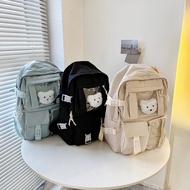 TonyaMall Freestyle Multicompartment Backpack Bag Ulzzang School Bag (Ulzzang)