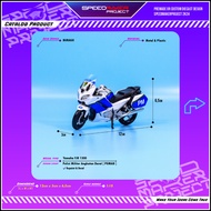REPLIKA Burago Custom Yamaha FJR1300 Army Military Police [POMAD] TNI-AD Diecast Miniature Replica M