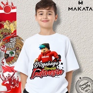 Premium unisex August children's t-shirts for ages 2-12 years, August