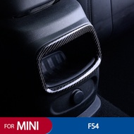 Car Seat Rear Air Conditioner Vent Outlet Cover Trim For MINI Cooper F54 Clubman Interior Accessorie