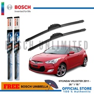 Bosch AEROTWIN Wiper Blade Set for HYUNDAI VELOSTER 2011-PRESENT (26 /18 )