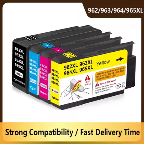 963XL 967XL 962XL 964XL 965XL For HP963 HP967 Ink Cartridge Compatible for HP OfficeJet Pro 9010 901