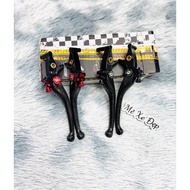Carbon GHracing brake lever mounted on Shvn Sh300 Sh350 Vario160 Ab160 Wave Future ex2010 - easy ins