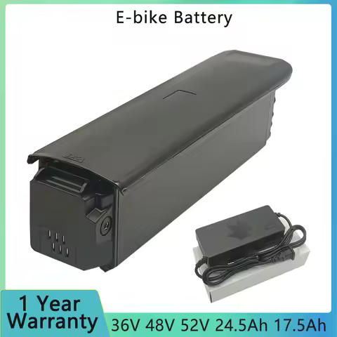 SYR Semi Hidden Ebike Battery pack 36V 48V 10.4Ah 13Ah 15Ah 17.5Ah Replacement Ebike Battery