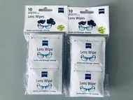 包平郵 20片 眼鏡蔡司光學拭鏡紙 濕紙巾 Zeiss Lens Wipe 相機鏡頭 望遠鏡 清潔 cleaning