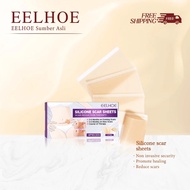 EELHOE Silicone Keloid 4cm*7.5cm Keloplast Silicone Keloid Plester Scar Tape Keloid Bekas Luka