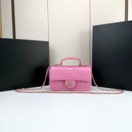 [Zivy Boutique] High-Quality Snakeskin Pattern Handbag Chain Shoulder Messenger Bag Dinner Party Dat