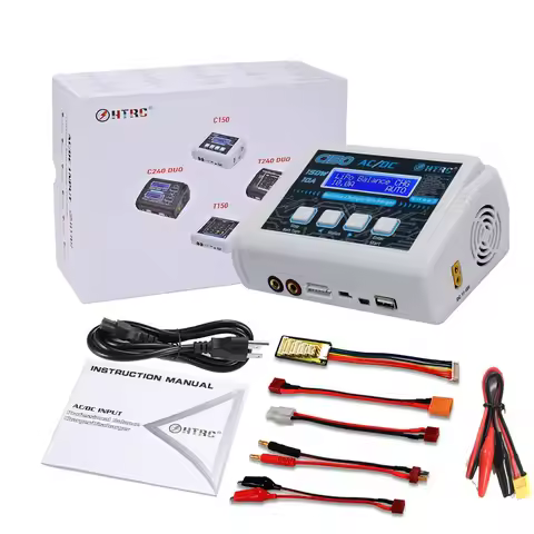 Original HTRC C150 Lipo Charger Battery Rc AC / DC 150W 10A RC Balance Discharger for LiPo LiHV LiFe