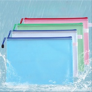 A4 A5 A6 Mesh Zipper Bag Document Bag Data Bag Stationery Bag Pen Bag