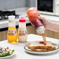 日本進口nakaya番茄醬擠壓瓶沙拉醬裱花瓶奶酪調料瓶防漏多孔調味