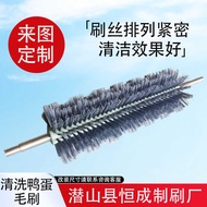 Duck Egg Cleaning Brush Roller Wash Duck Egg Hair Brush Grinding Shreds Wash Egg Hair Brush Duck Egg