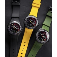 【Skx 007】 Seiko Mod Kuning Sliver Hijau Hitam Jam Tangan Mekanikal Automatik｜Seiko Mod Mechanical Automatic Watch