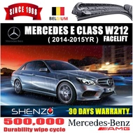E CLASS wiper BELGIUM W212 facelift Mercedes Benz 2014-2015YR 24''+24'' Front Wiper Blade SHENZO