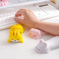 Small Wrist Rest Mouse Pad, Mini Cute Ergonomic Cartoon Mousepad Memory Foam Design Animal Shape Wrist Support Pillow Rest Cushion Mat For Office Computer Laptop