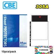 CBE 305A/ABBA 8CL A4 SHEET PROTECTORS 10PCS/PACK