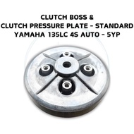 MOTORCYCLE YAMAHA 135LC 4S AUTO 5YP CLUTCH PRESSURE PLATE & CLUTCH BOSS STANDARD