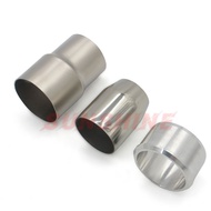 61mm to 51mm Exhaust Adapter Motorcycle Muffler Stainless Steel Motorcross Pipe Adapter Reducer Conn