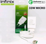 [ BISA COD ] CHARGER INFINIX 2IN1 33 WATT SUPER VOOC FASH CHARGING KOMPITABEL BUAT SEMUA HP ANDROID TYPE C DAN MICKRO USB / QUALCOM 3.0 / FASH CHARGING / VIVO / OPPO / INFINIX / SAMSUNG / REALME / XIAOMI / Charger Kabel