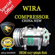 PROTON WIRA SANDEN SD 5H13 5 PISTON NEW CHINA COMPRESSOR/ KOMPRESOR (CAR AIRCOND SYSTEM)