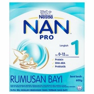 Susu NAN PRO Langkah 1 (0-12bulan) ready stock