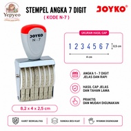 Joyko N-7 Number Stamp 7 Digits