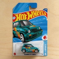 RTH[FREE PROTECTOR] HOTWHEELS Hot Wheels ‘85 Honda City Turbo ii Regular Treasure Hunt - Diecast