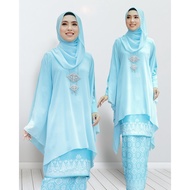 [Baju Kurung Moden] KURUNG QUEEN + CAPE (SKY BLUE)