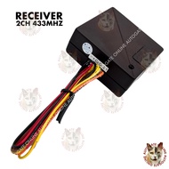 Dnor 2 channel Autogate Remote Controller 433Mhz 8 pin dip / receiver / set