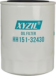 XYZIL Oil Filter HH151-32430 Compatible with Kubota Tractor L345 L4150DT-N M4950 M4030 M5030 M4950 M