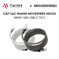 Movespeed MSC03 magnetic fast charging cable 240W, 1.2M, Type-C PD Magnet - Genuine product