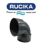 ELBOW RUCIKA D 11⁄2" INCH KNEE PVC PIPE (D) ELBOW 11/2 INCH
