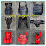แยกชิ้น ดำด้าน/สี MIO 125 / 125i แท้ศูนย์ YAmaha มีโอ125 หน้ากากหลัง ฝาครอบใต้ท้อง บังลมใน บังโคลนหน