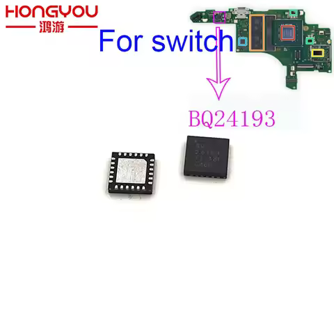 1-10PCS BQ24193 Battery Management Charging Original IC Chips For Nintendo Switch Console