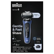 ✅現貨 原裝正貨 Braun 百靈 Series 6 6172cc 乾濕兩用電動鬚刨連清潔座 【藍色】<平行進口>