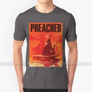 Preacher For Men Women T Shirt Tops Summer Cotton T - Shirts Big Size S - 6xl Jesse Custer Cassidy Comics Preacher God Smoke XS-6XL
