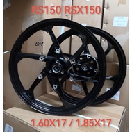 ENKEI RS150 RSX150 SPORT RIM SP622 SP522 WITH BEARING BUSH PNP RS150 SIZE 1.60 /1.60. 1.60(4 LUBANG) /1.85 1.85/2.50