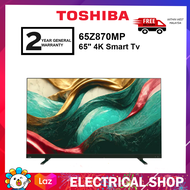 {FREE SHIPPING} Toshiba 65'' 65Z870MP Android 4K Ultra HD 144Hz Mini-LED Smart TV Television