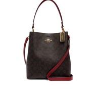 Coach 女士 馬車logo水桶手提包均碼碼長：26cm,寬：12.5cm,高：25.5cm