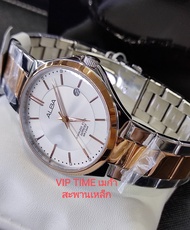 นาฬิกาข้อมือ ผู้ชาย Alba men watch รุ่น AS9B38X1 AS9B38X AS9B38 กระจก SAPPHIRE กันรอย ตัวเรือนบาง