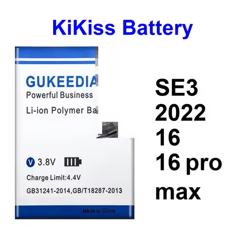 Mobile Phone Battery Durable 2400-5100mAh For Apple iPhone SE3 16 2022 Pro Max