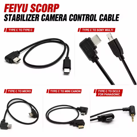 For FeiyuTech Cable Stabilizer Camera Control Cable for Scorp/Scorp C/Scorp Mini/Scorp Mini-P/Scorp