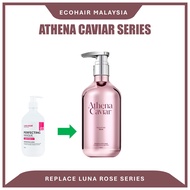 Ecohair Athena Caviar Series for Dry & Frizzy Hair - Shampoo + Hair Mask + Leave-In Treatment + Esse