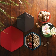 JIA品家 聚 紅喜食盒 附蓋收納盒