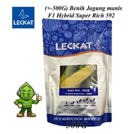 (+- 500g ) (NEW AND READY STOCK) Benih Jagung - F1 Hybrid Sugar Rich 592 (BATCH: APRIL 2025)