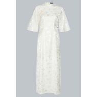 Áo dài Lục Khuê - Áo dài ôm tay A chất lụa 2M10.2409BF áo dài cách tân thiết kế bởi JM Dress Design