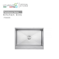 LEVANZO Kitchen Sink Farmhouse Series #F3322S