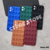 Macaron case samsung a05 a05s a14 4g 5g a24 a34 5g a54 5g soft case cubic case casing samsung