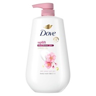 Dove Sakura Body Wash Uplift The scent of cherry blossoms and Yuzu 24Hourly lotion-Soft and moisturi